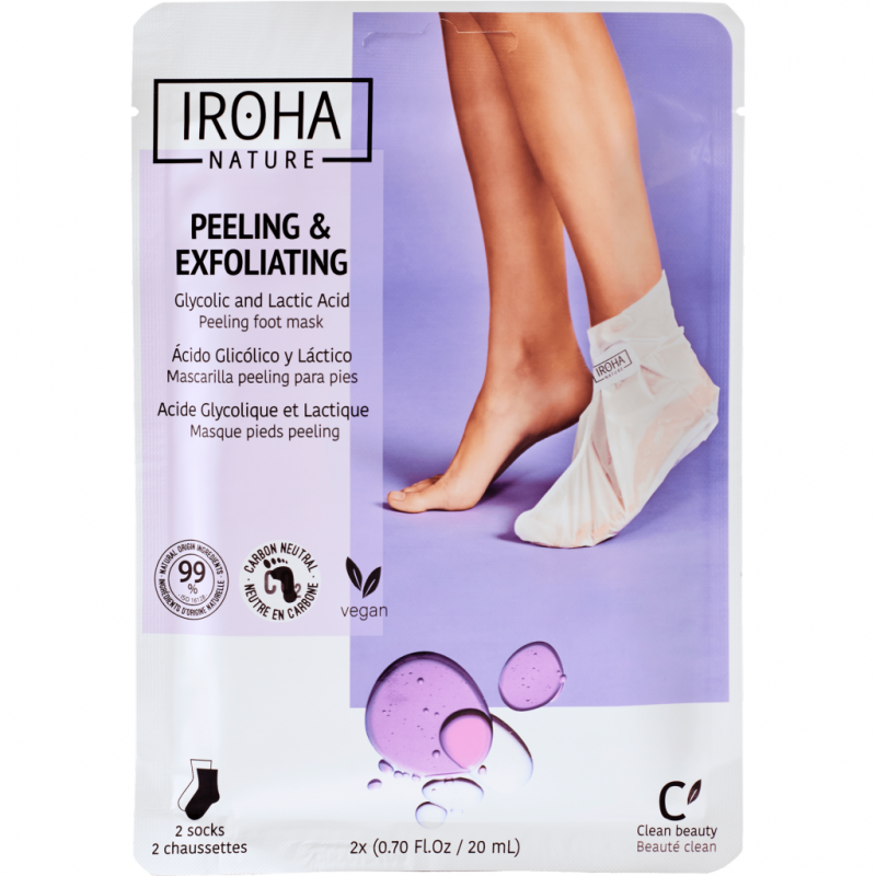 Iroha Calcetin Tratamiento Pies Y Uã‘As 2Ds