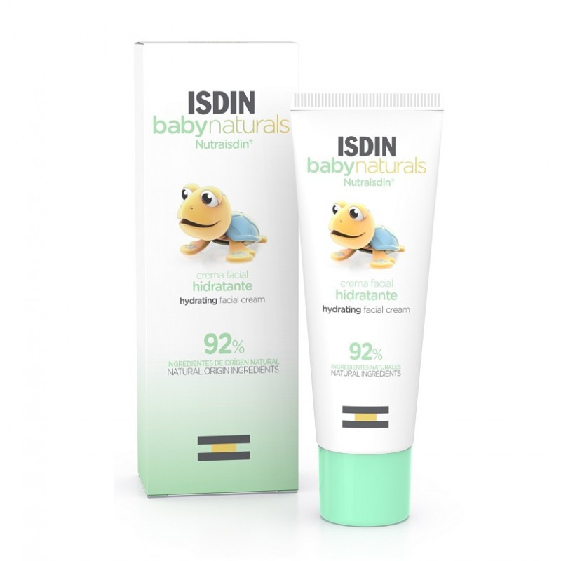 Isdin Babynaturals Crema Facial Hidratante 50Ml