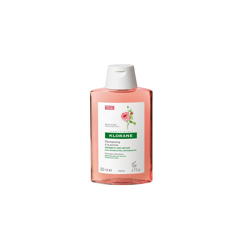 Klorane Peonia Champu 200Ml