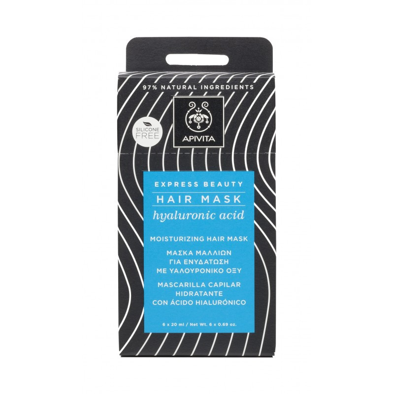 Apivita Hair Mask Hyaluronic Acid 20Ml