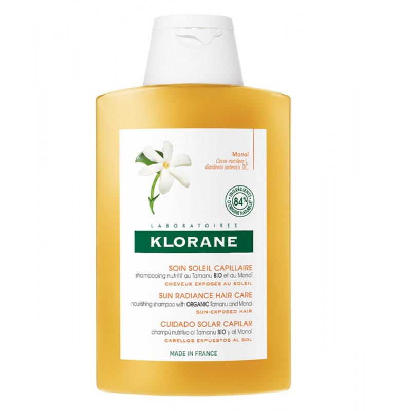 Klorane Champu Monoi Cuidado Solar Capilar 200Ml