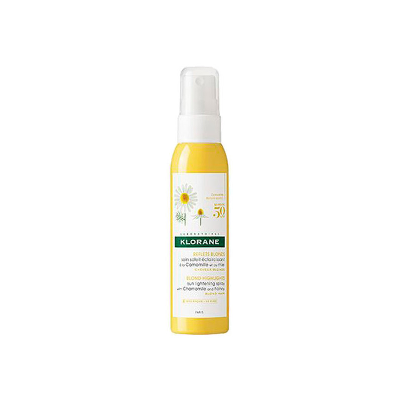Klorane Spray Camomila Luminosidad Cabellos Rubios 100Ml