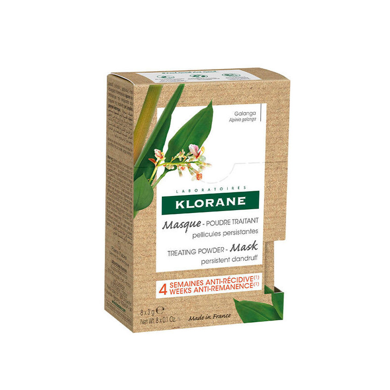 Klorane Mascarilla Champu Galanga 8Xgr