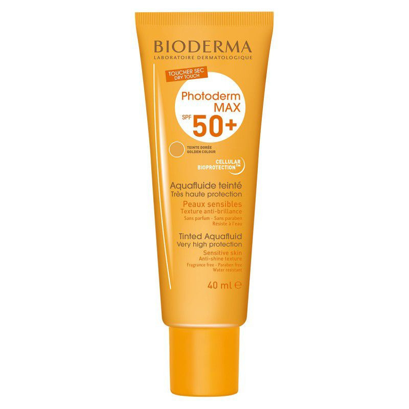 Bioderma Photoderm Max Golden Colour Aquafluid Spf 50 40Ml