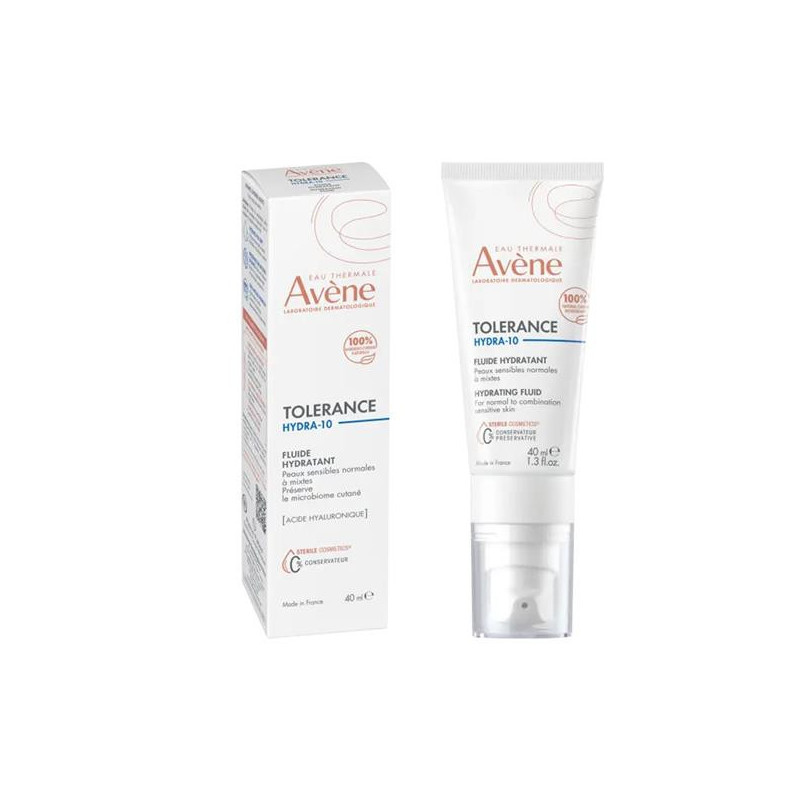 Avene Tolerance Hydra-10 Fluido Hidratante 40Ml