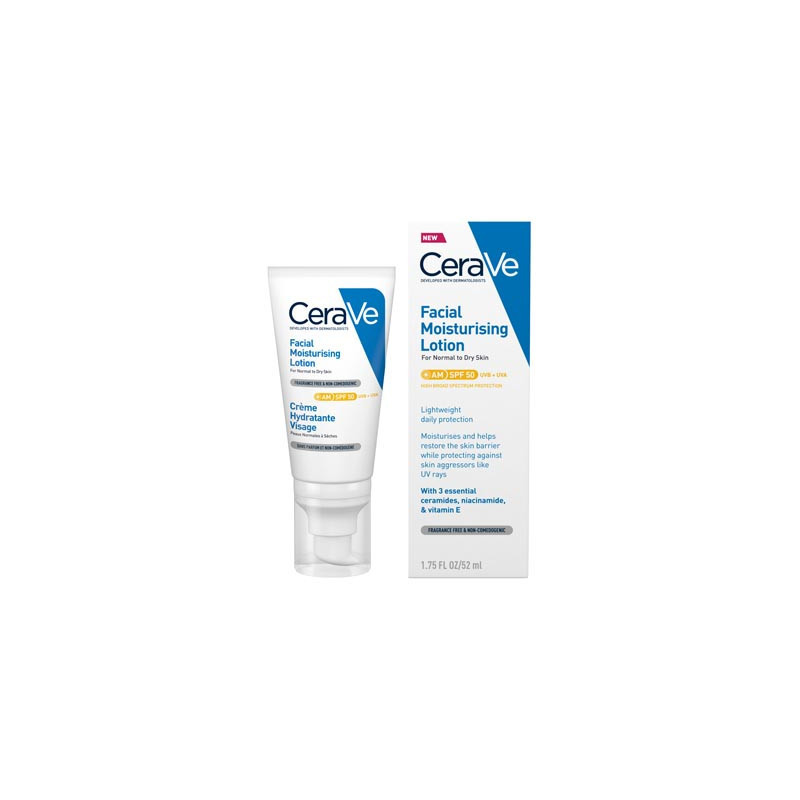 Cera Ve Locion Hidratante Rostro Spf+50 52Ml