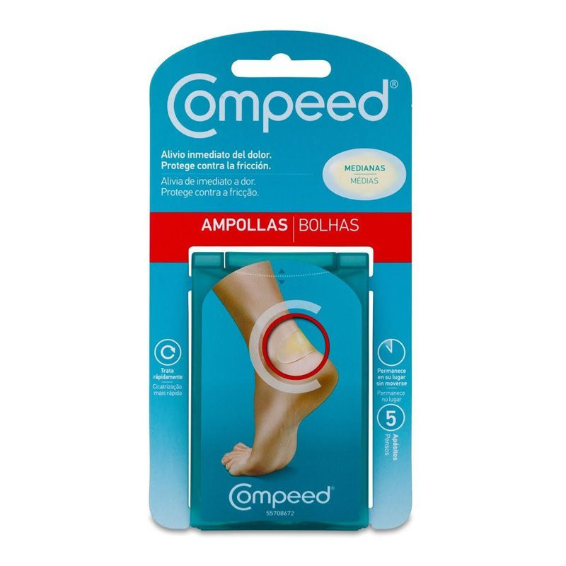Compeed Ampollas Medianas 5 Apositos