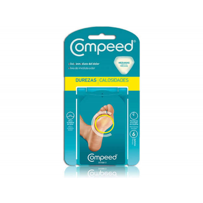 Compeed Durezas Medianas 6 Apositos