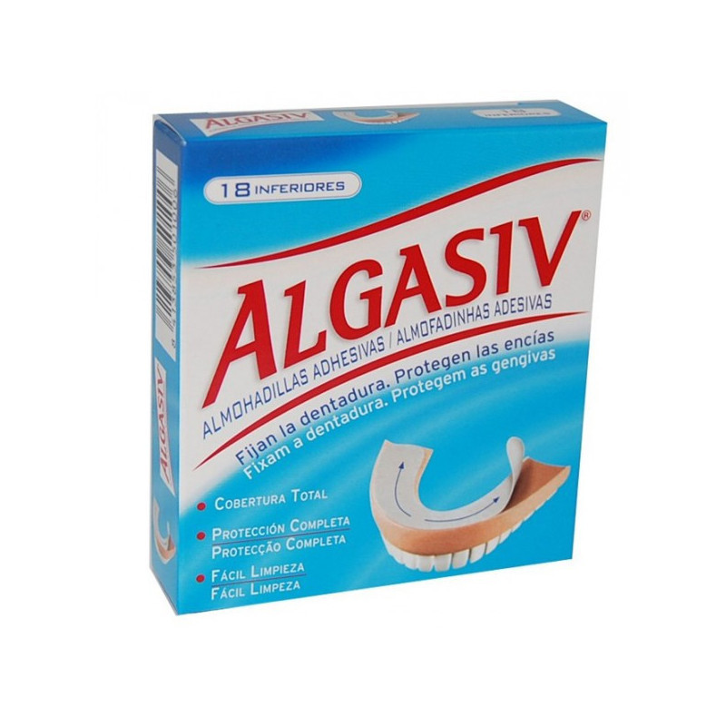 Algasiv Almohadilla Adhesiva Dentadura Inferior