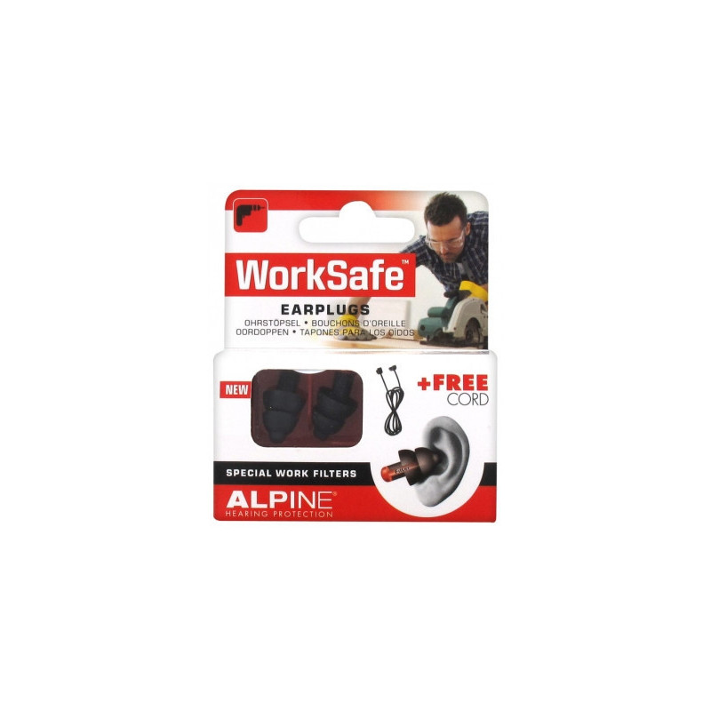 Alpine Tapon Con Filtro Auditivo Worksafe
