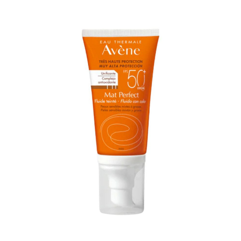 Avene Fluido Con Color Mat Perfect Spf+50 50Ml