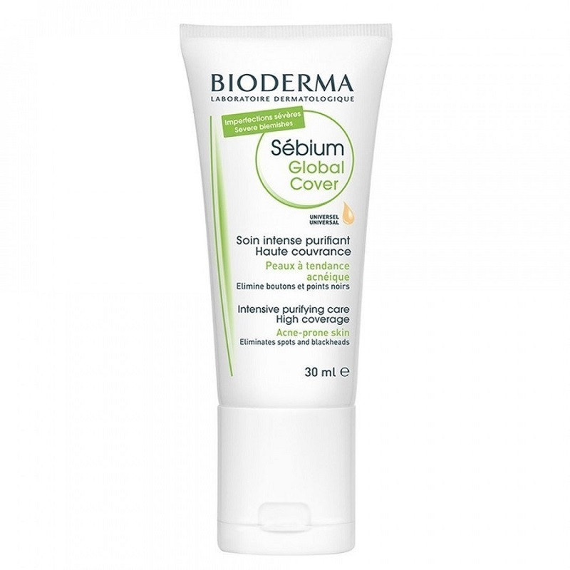 Bioderma Sebium Global Cover 30Ml + 2G