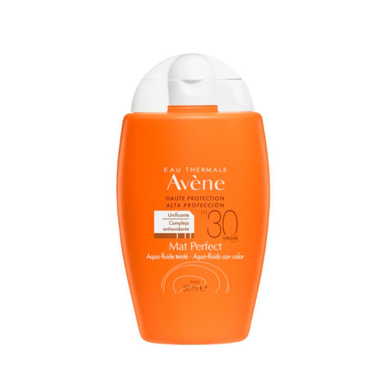 Avene Aqua-Fluido Con Color Mat Perfect Spf+30 50Ml