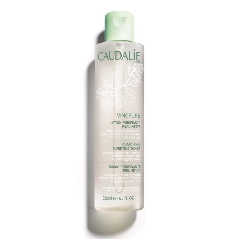 Caudalie Vinopure Tonico Purificante Piel Nitida 200Ml