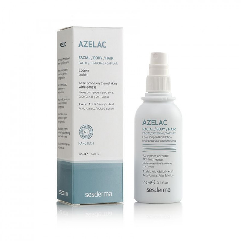 Sesderma Azelac Locion Pieles Tendencia Acneica Y Rojeces 100Ml