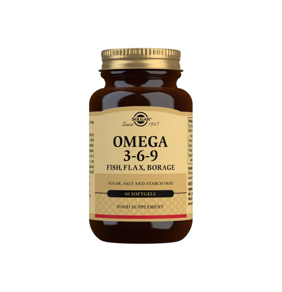 Solgar Omega 3-6-9 60 Caps