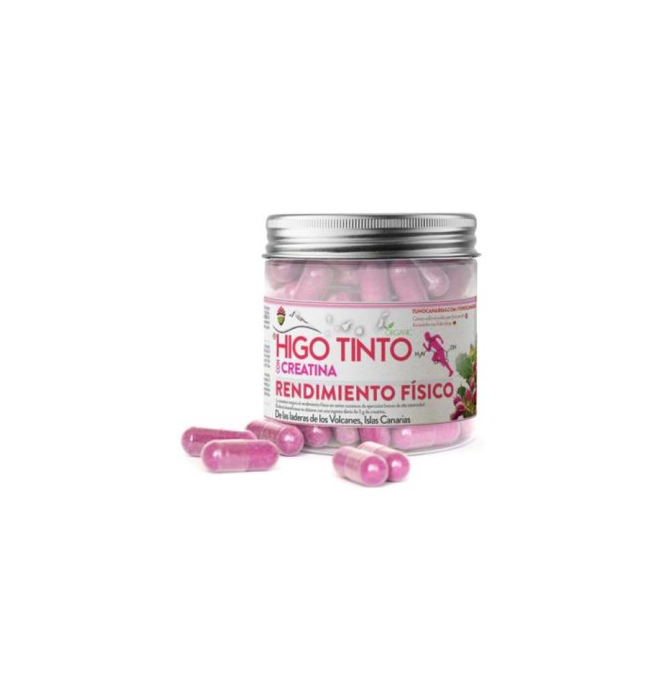 Tunocanarias Higo Tinto Con Creatina, Rendimiento Fisico 90Cps