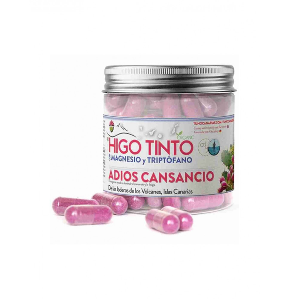 Tunocanarias Higo Tinto Magnesio Y Triptofano Adios Cansancio 90Cps