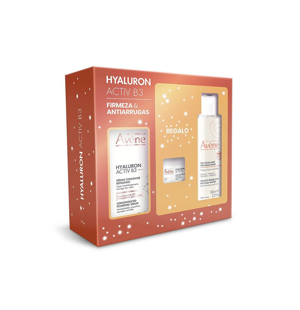 Avene Pack Yaluron Activ B3 + Crema + Agua Micelar