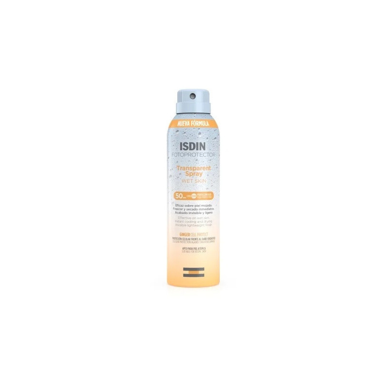 Isdin Transparent Spray Wet Skin Spf 50 250Ml
