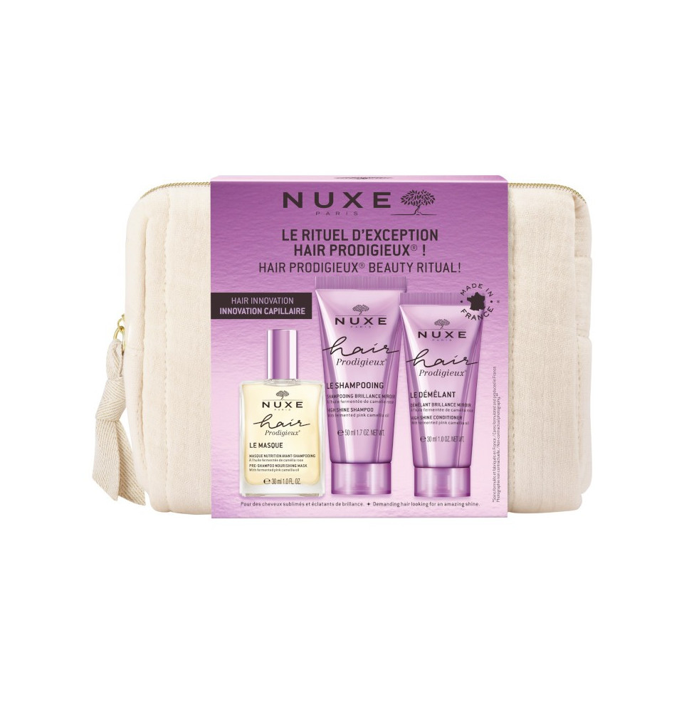 Nuxe Kit Viaje Ritual Excepcional Hair Prodigieux