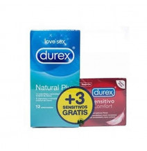 Durex Pack Natural Plus 12...