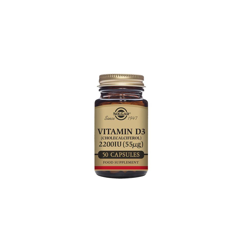 Solgar Vitamina D3 2200 Iu 50Cps