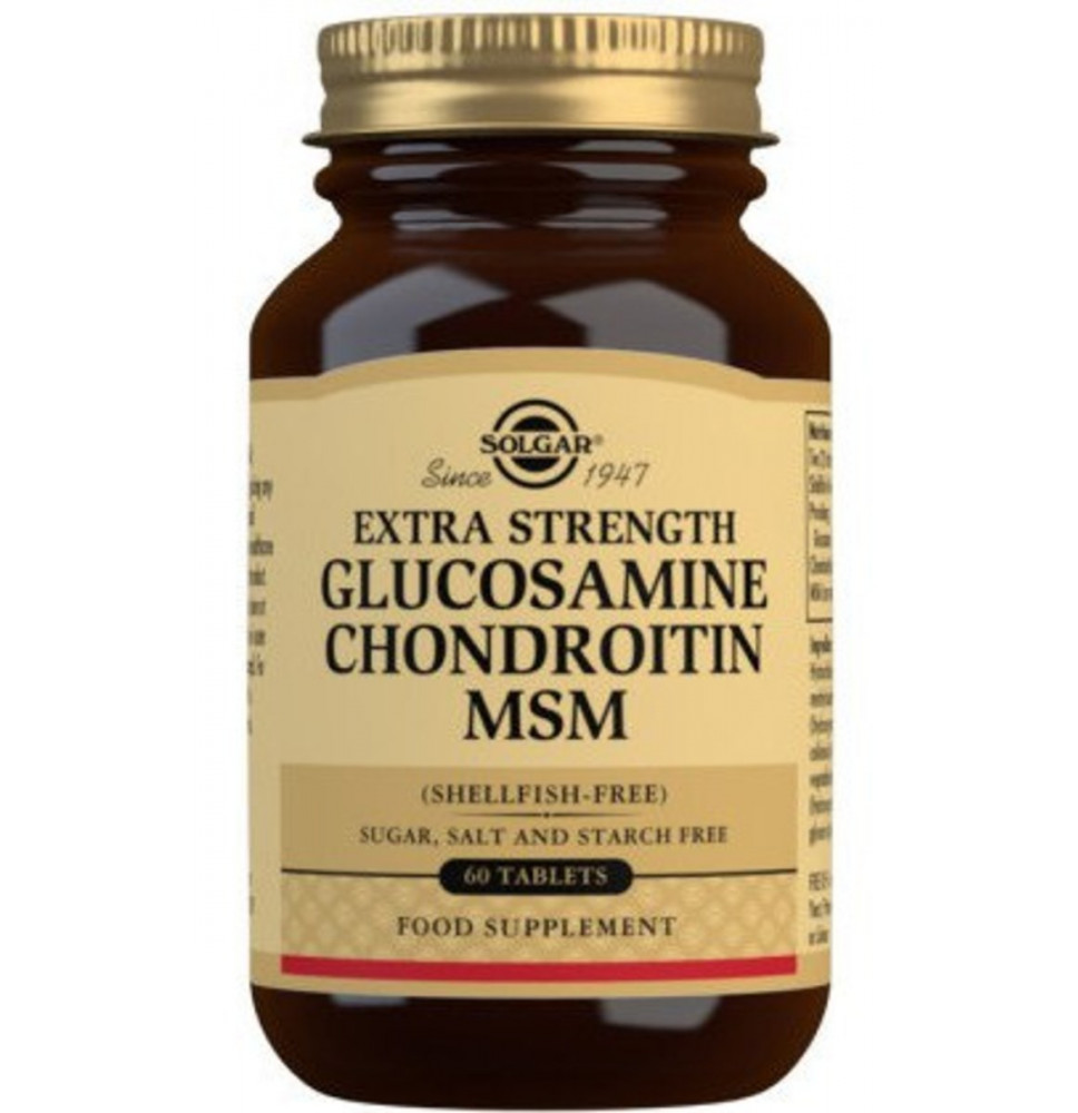 Solgar Glucosamina Condroitina Msm 60Cmp