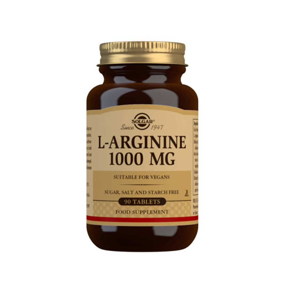 Solgar L-Arginine 1000Mg 90Cps