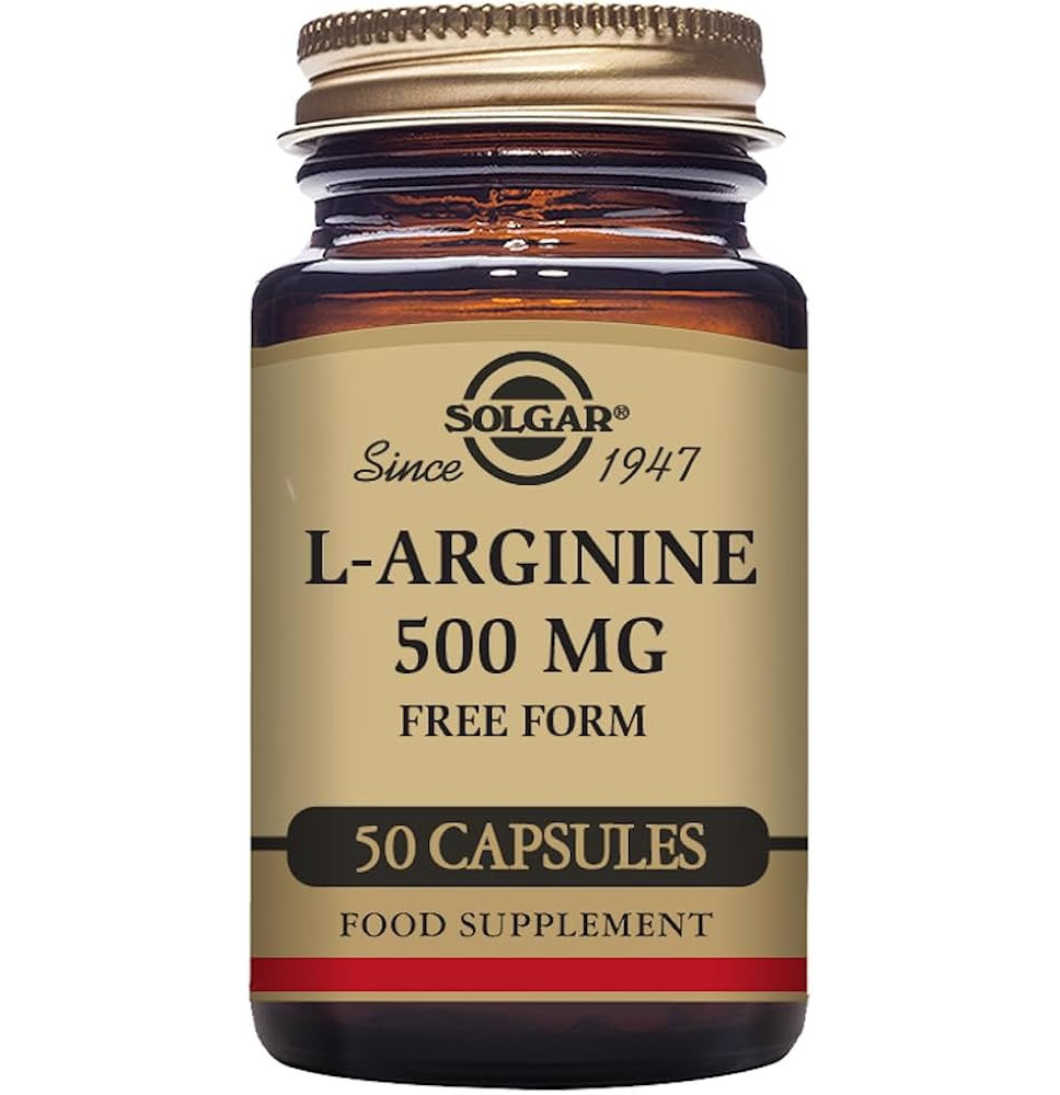 Solgar L-Arginina 500Mg 50 Caps