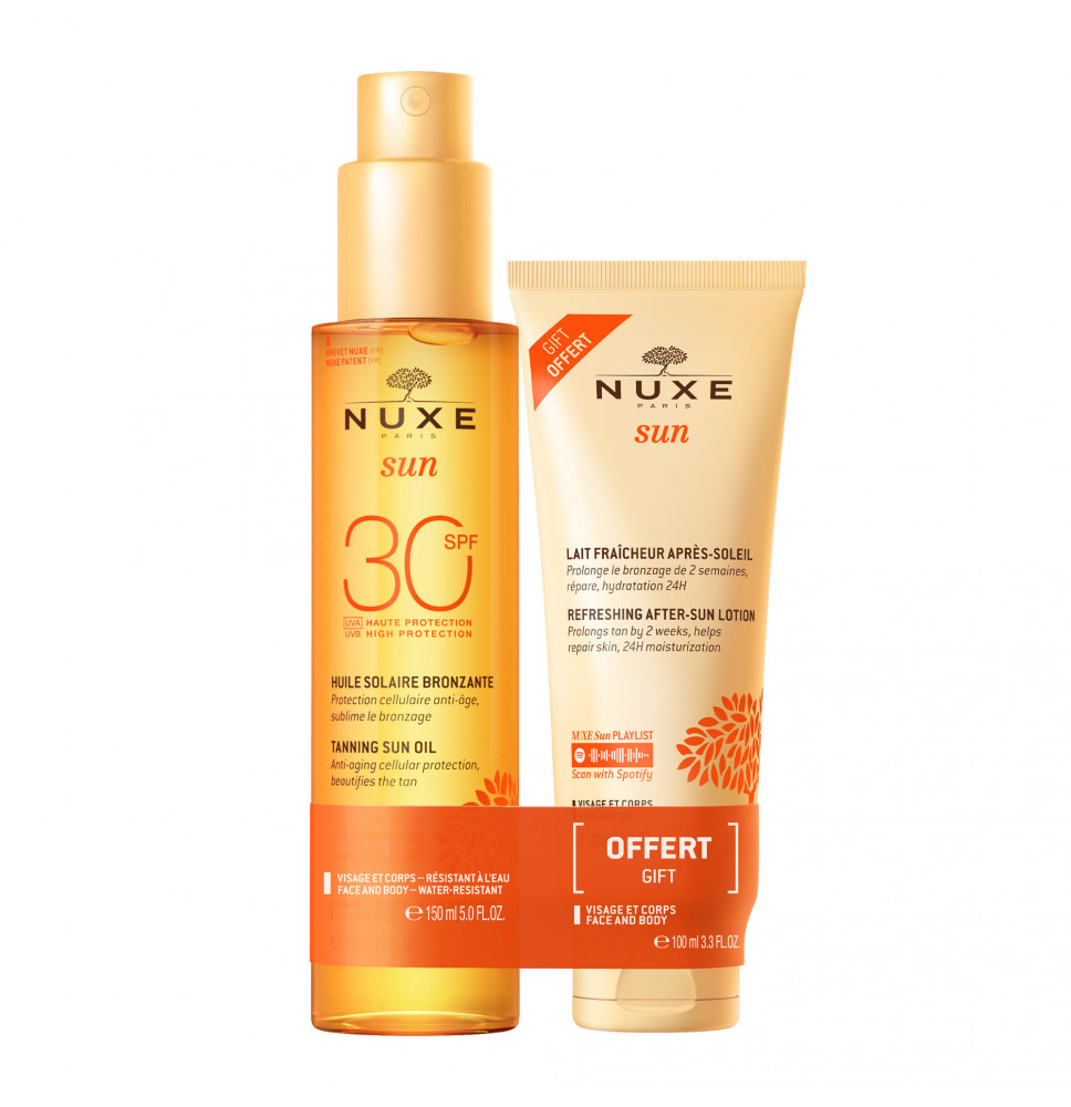 Nuxe Sun Aceite Solar Spf+30 150Ml+ After Sun 100Ml Regalo