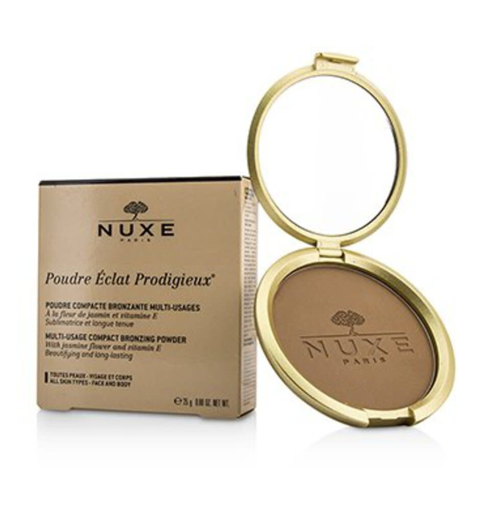 Nuxe Poudre Eclat Porodigieux Polvos Compactos Bronceador 25Gr