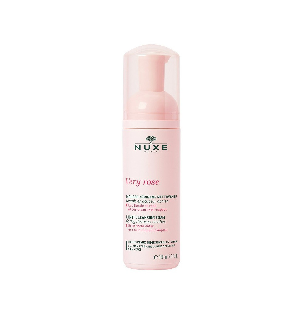 Nuxe Very Rose Espuma De Limpieza Light 150Ml