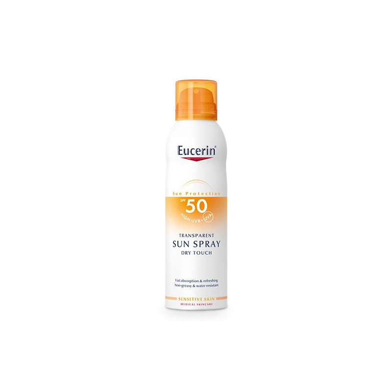 Eucerin Spray Transparente Toque Seco Spf 50 200Ml