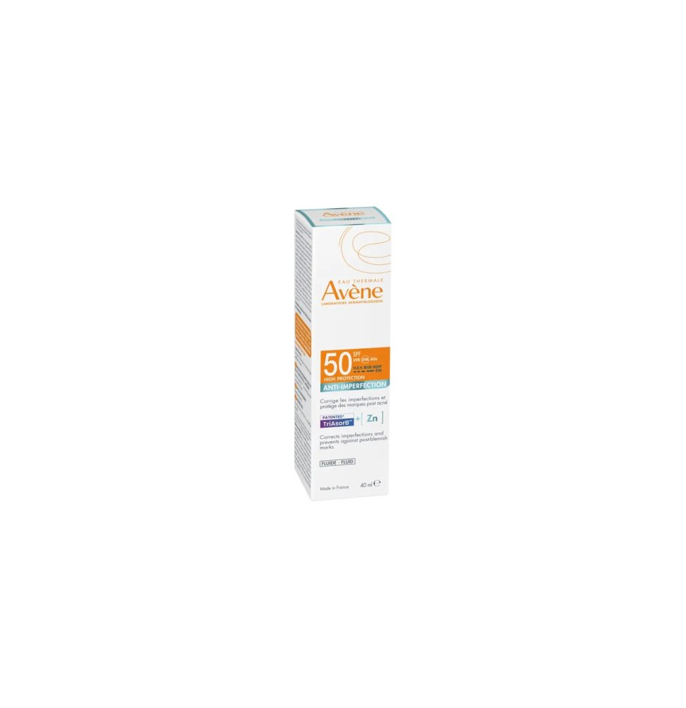 Avene Solar Fluido Anti Imperfecciones Expert Spf+50 40Ml