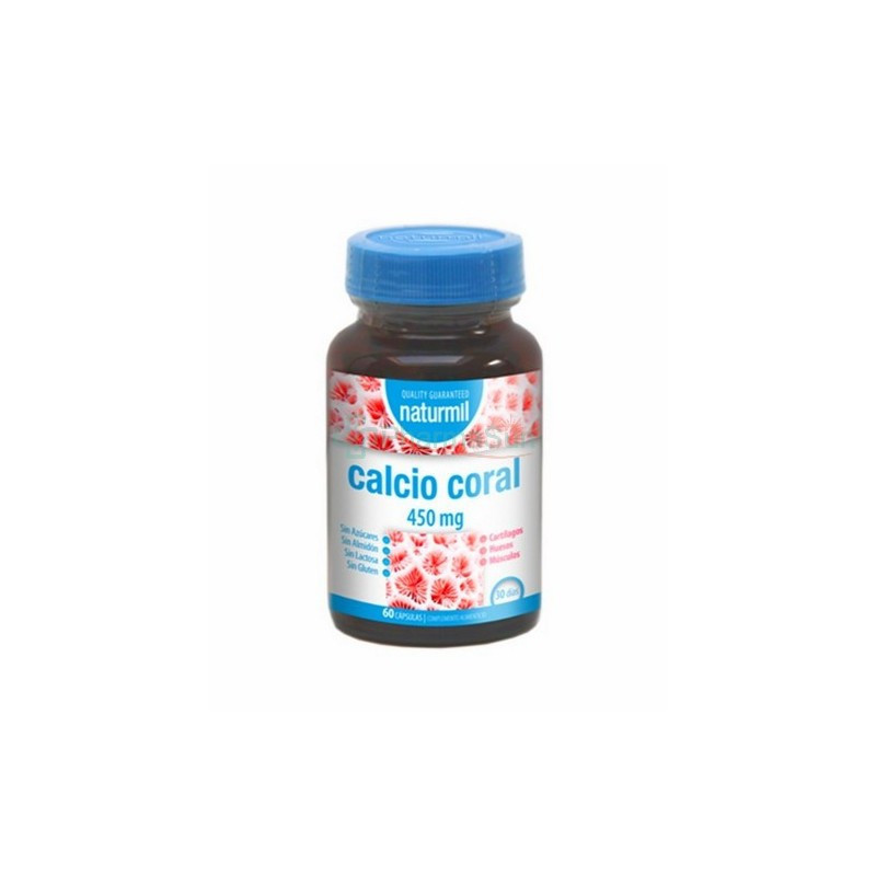 Naturmil Calcio Coral 450Mg 60 Caps