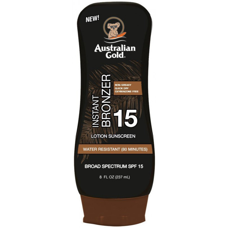 Australiand Gold Instant Bronzer Locion Sps+15 237Ml