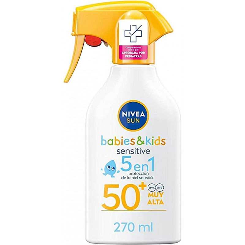 Nivea Sun Crema Sensitive Niã‘Os Spf+50 270Ml
