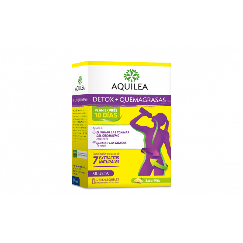 Aquilea Detox + Quemagrasas 10 Stick