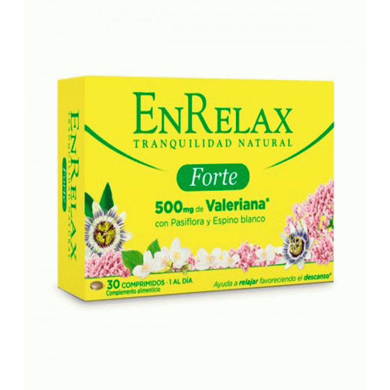 Aquilea Enrelax Forte 500Mg Valeriana 30 Cmpr