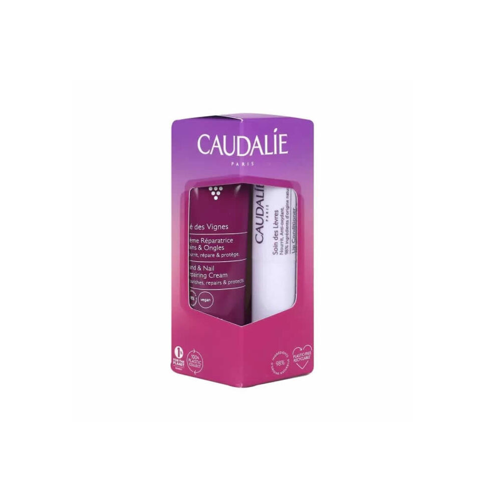 Caudalie The Des Vignes Crema Manos + Lip Stick