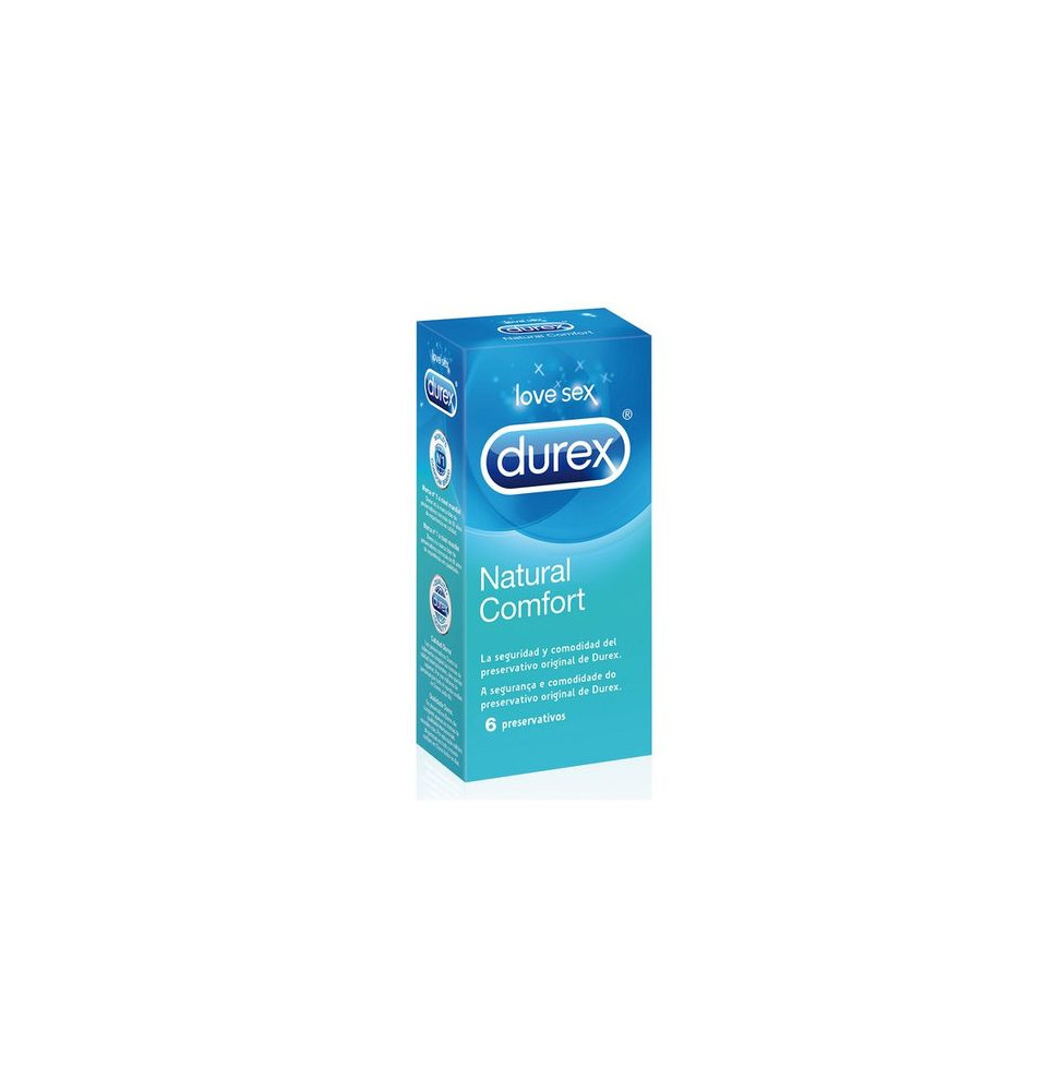 Durex Natural Plus 6 Preservativos