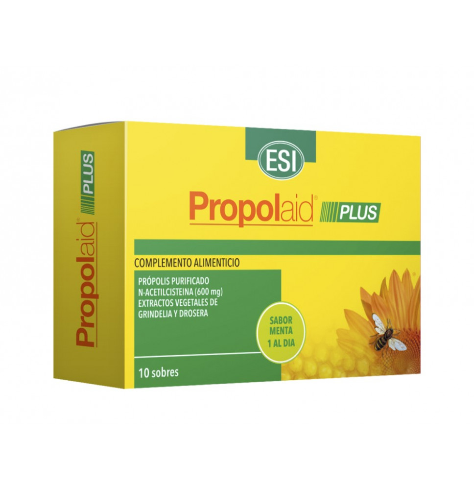 Esi Propolaid Plus 600Mg Sabor Menta 10 Sobres