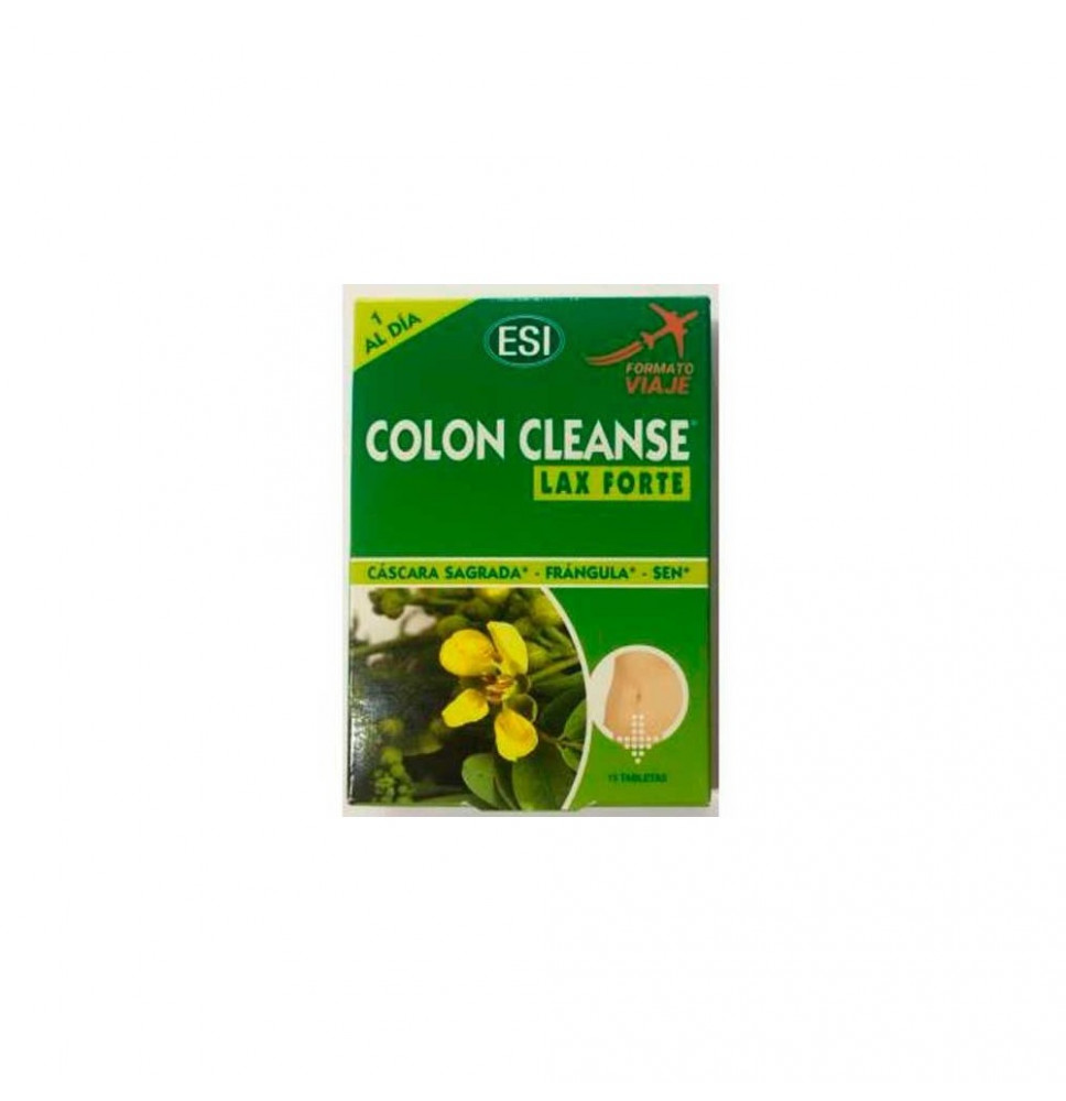 Esi Colon Cleanse Lax Forte Viaje 15 Tabs