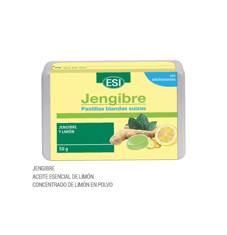 Esi Pastillas Blandas Jengibre 50Gr