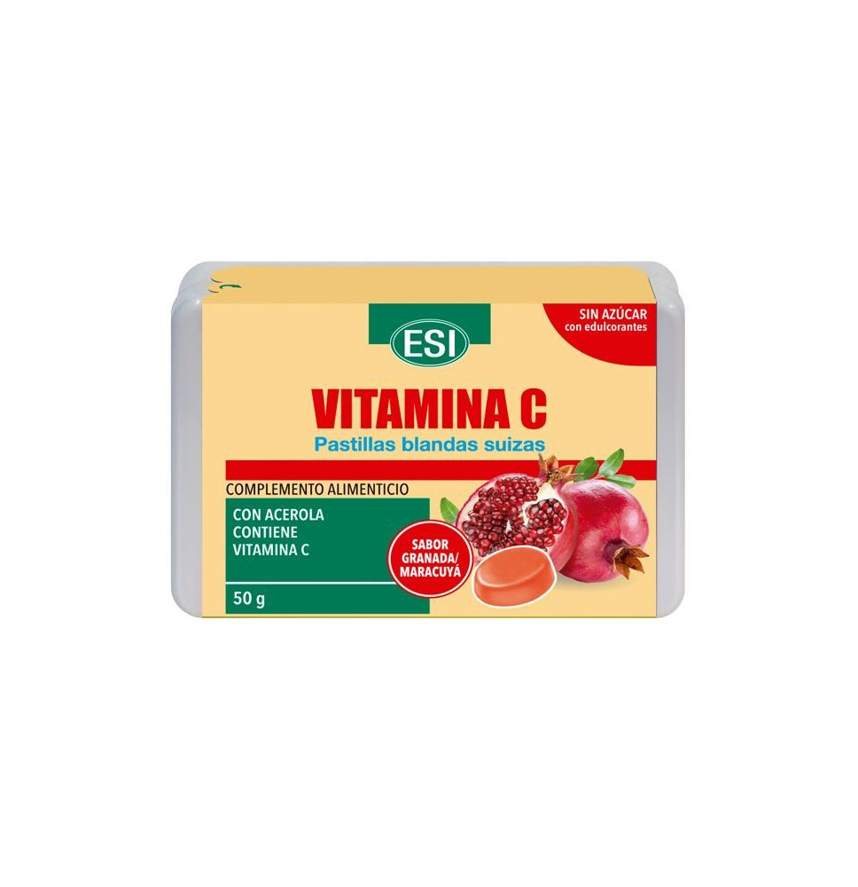 Esi Vitamina C Pastillas Balndas Suizas 50Gr