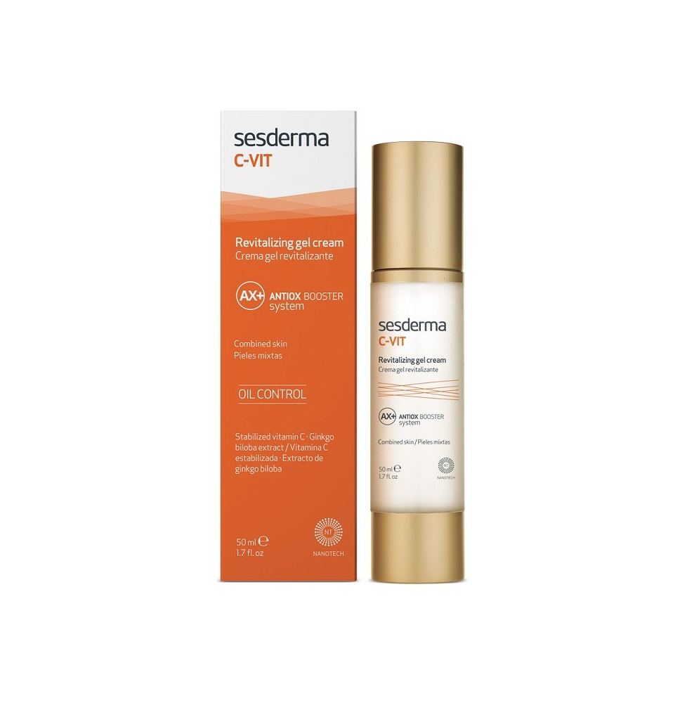 Sesderma C Vit Revitalizing Gel Cream Antiox Oil Control 50Ml
