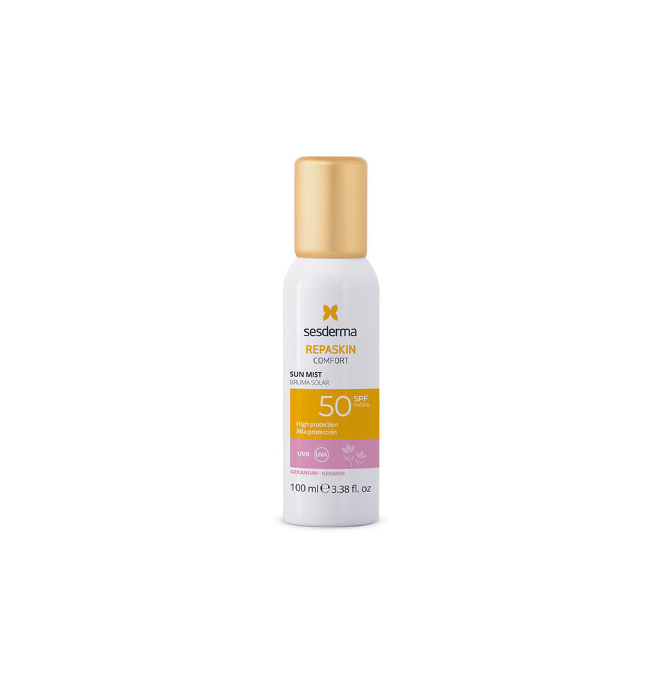 Sesderma Repaskin Comfort Bruma Solar Geranio +50Spf 50Ml