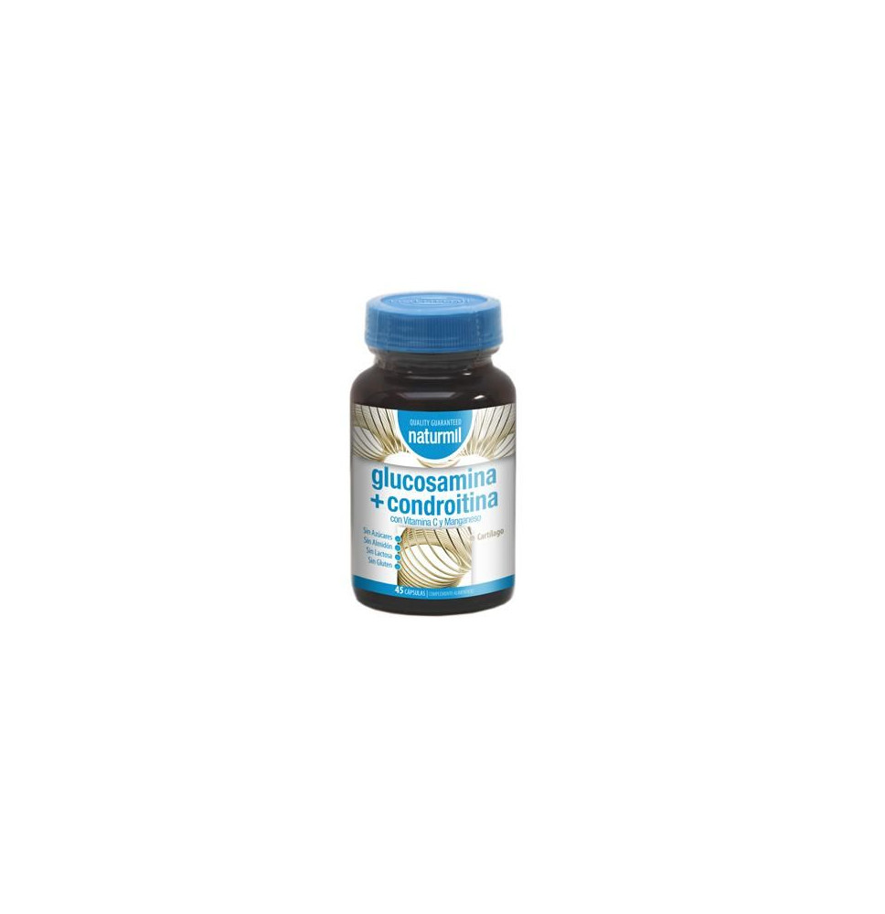 Naturmil Glucosamina + Condroitina 45Cps