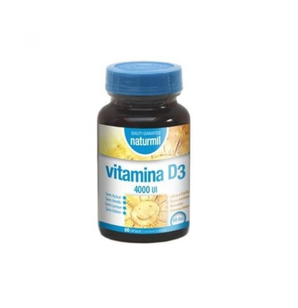 Naturmil Vitamina D3 4000Ui 60 Caps